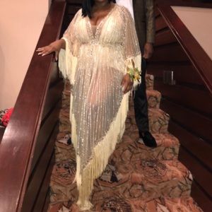 Designer COLORS prom dress